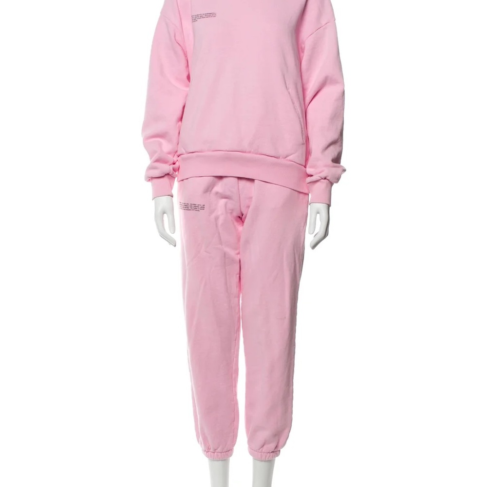 Pangaia Pink Sweatshirt and Joggers Set